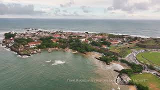 Galle Aerial view / Srilanka by drone