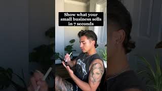 What My Small Business Sells In 7 seconds #smallbusiness #tattoo #tattooing #smallyoutuber