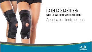 Patella Stabilizer Application Instructions