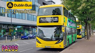 Dublin Bus Ride #365: Alexander-Dennis Enviro 400ER PA209, Route: L25 Towards: Dundrum