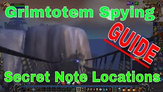 Grimtotem Spying Quest Guide with all Secret Note Locations