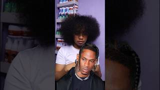 Travis Scott Hairstyle #video #shortvideo #trending #fyp #viralvideo #youtube #shorts #short #love