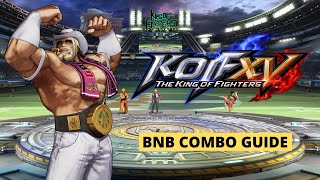 (King of Fighters XV) Antonov basic combos guide