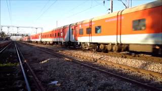 ASAOTI SHIVERS AS AGGRESSIVE AUGUST KRANTI  RAJDHANI ATTACKS  AT 140 KMPH