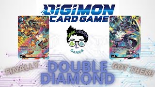 We got them both! |Digimon TCG Double Diamond BT6 Box Opening!