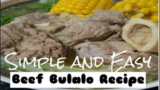 MY BEEF BULALO RECIPE // Easy and Simple Bulalo Recipe // COOKING VLOG// SaraHima Vlog