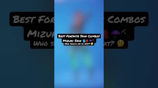 BEST Mizuki Fortnite Skin Combos! 🥵 Made /w Dilly App! #fortnite #fortnitecombos #shorts