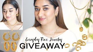 MY JEWELRY COLLECTION 2023 | Everyday Gold Plated Fine Jewelry | GIVEAWAY | SALE SALE