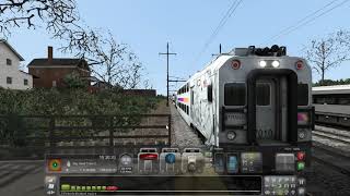 [Train Simulator 2021] NJ Transit Virtual Fanning of a Bay Head Bound Local Train at N. Elizabeth St