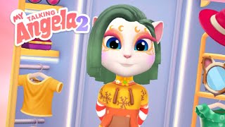 My Talking Angela 2 New Big Christmas Update Gameplay Episode 18