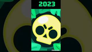 Brawl stars 2017-2024😞 #song #shorts