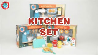 Wooden Kitchen Set