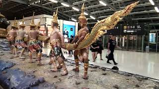 Samudra Manthan at Bangkok Airport