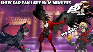 How Far Can I Get In 16 Minutes (Persona 5 Royal)