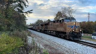 UP ES44AC 7688 w/ Nice K5HL Leads CSX B641-28 on 10/30/24