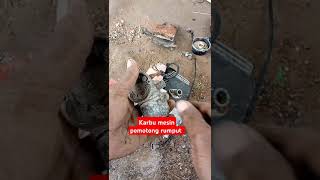 servis karburator mesin pemotong rumput