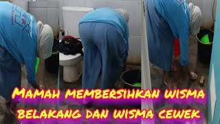 Mamah membersihkan wisma belakang dan wisma cewek yang sangat kotor #gangguanjiwa  #yayasanodgj