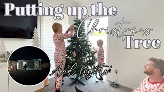 Putting up the Christmas tree 2022