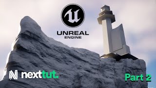 Create an Environment in Unreal Engine 5 | Lighthouse Reborn Part 2 | Rock Sculpting