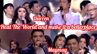 Maymay and Darren nangingibabaw  ang boses sa finale ng Asap today,Maymay tried a second voice there