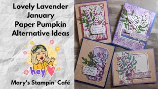 New Stampin' Write Markers? | Lovely Levendar PP Alternatives | Weekly Wednesday FB Live Replay