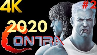 CONTRA 2020 4K PC Complete Gameplay #2 - Stage 3