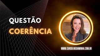 QUESTÃO CESPE: COERÊNCIA