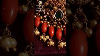 Antique Maang tikka with Corals II Bridal Jewellery collection || Devi Pavitra Gold & Diamonds