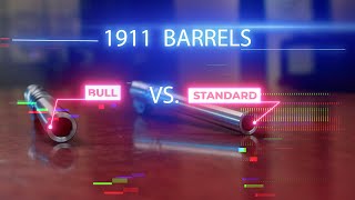 The Difference Between 1911 Standard Vs  Bull Barrels | Fusion Firearms | #Shorts