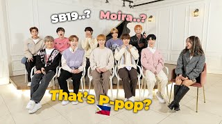 Korean Idols' First Time Listening to Filipino Music! (ft. NINE.i)