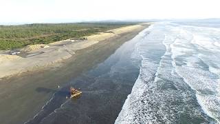 shipwreck at ft stevens in february