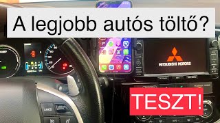 Xiaomi MI motoros autós vezeték nélküli telefon töltő #TESZT Vlog!