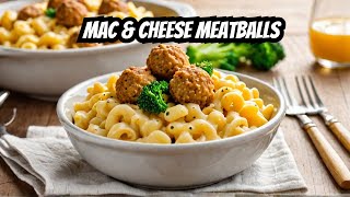 Don't Settle for Boring Meatballs! Try This Broccoli Mac and Cheese Ninja Combi Twist!