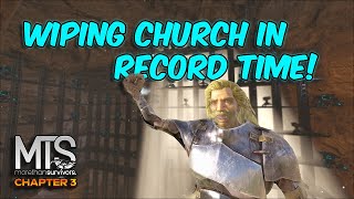 WIPING CHURCH CAVE in RECORD TIME! | ARK MTS