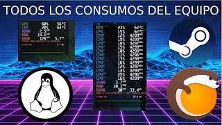 Ver tus FPS y  consumo del EQUIPO mientras JUEGAS  en LINUX | mangohud