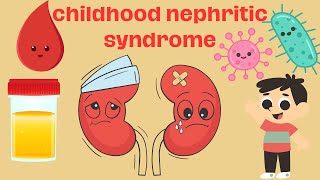 Childhood Nephritic Syndrome Pathogenesis  Signs, Symptoms, and Treatment In a Simplified Way