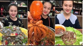 ASMR MUKBANG Convenience store, Ramen, Tteokbokki, Gimbap, Chicken, Macaroons, Eating