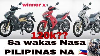 Nasa Pilipinas Na Ang Honda Winner X 150 | Bagong Underbone Na Motor Ngayon 2024 | Honda PH