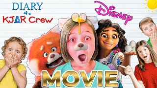 DISNEY & MOVIES Parody! DIARY of a KJAR Crew! Disney Pixar Turning Red, Encanto, Elf, Home Alone