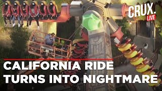 US News Live | Riders Stuck For Two Hours As Knott's Berry Farm's Sol Spin Ride Malfunctions | USA