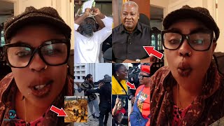 Mahama Is Part - Afia Schwar EXPOSE NDC’s Hypocr!sy On Galamsey F!ght