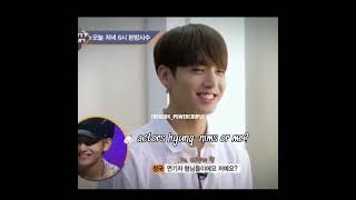 The way tae didn't even stop to think before answering😭 only jungkook is most important person#vkook