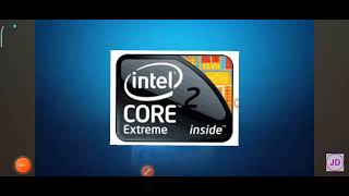 intel core extreme 2 logo animation 2009-2013