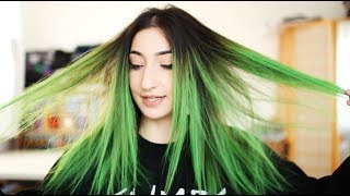 ICH FÄRBE MEINE HAARE GRÜN | Eda Vendetta