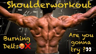 3D shoulder workout 🦍|| Burning Delts 🥵|| Are you gonna try this ??? 👀