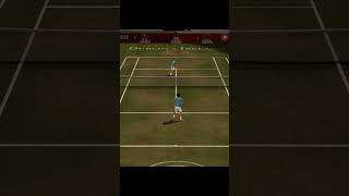 Sampras Reverse Lob!😅 #tennispoint #tenniscourt #tennistime #gaming #gameplay #tennis #sampras