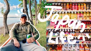 TRYING JAPANESE VENDING MACHINES & CONVENIENCE STORE FOOD! MISAWA, JAPAN