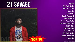 2 1 S a v a g e MIX 30 Greatest Hits ~ 2010s Music ~ Top Rap, Southern Rap, Trap Rap Music