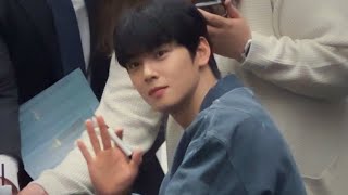 차은우 CHA EUNWOO 팬사인회 240322 코엑스 라이브플라자 Cut