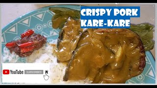 Crispy Pork Kare Kare | Simple lang